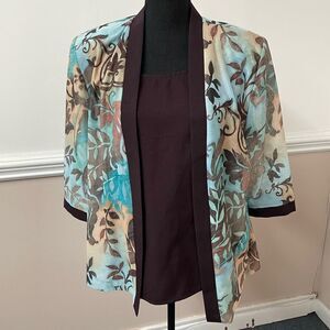 Sara Morgan Tank Top and Jacket